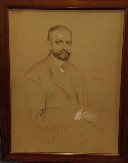WIDHOPFF David Osipovitch, 1867-1933, 
Portrait...