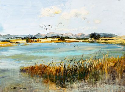 null JOUENNE Michel, né en 1933

Le lac bleu

huile sur toile

signée en bas à gauche,...