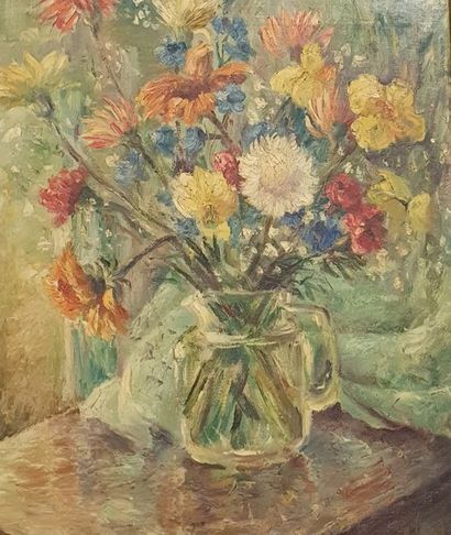 null SEZOMU

« Bouquet de fleurs »

Huile sur toile.

60 x 40 cm.

