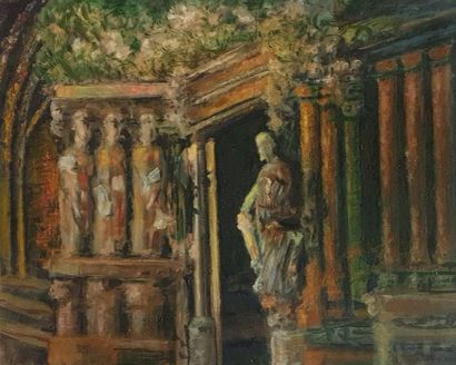 null TISOT Félix (1909-1979)



Le temple aux statues

Huile sur toile signée en...