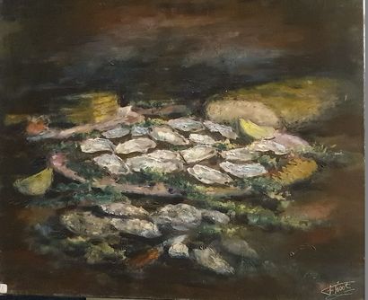 null TISOT Félix (1909-1979)



Les huitres

Huile sur toile signée en bas à droite...