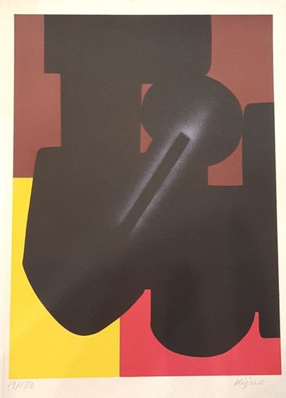 KIJNO Ladislas (1921-2012) Composition Lithographie,...