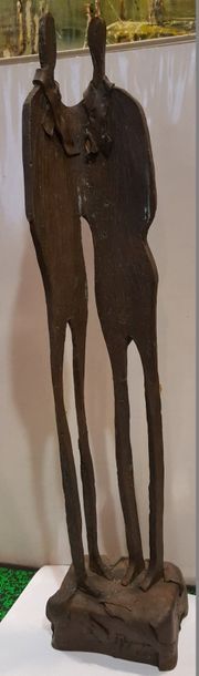 null ECOLE MODERNE [ W. JEPAGIAN (?)]

Deux personnages, 2000

Sculpture en fonte...