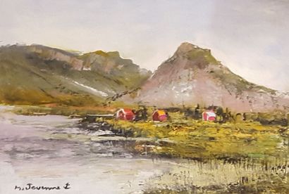 null JOUENNE Michel (né en 1933)

Le lac près de la montagne 

Huile sur toile signée...