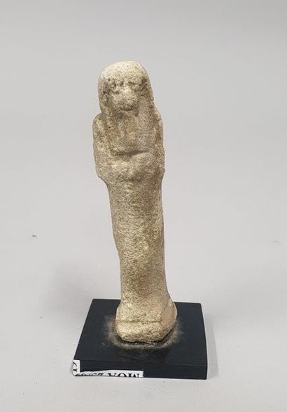 Oushbti en calcaire 

H. : 5 cm
