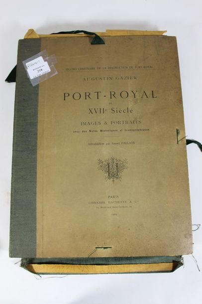 null GAZIER. Augustin. 

Port-Royal au XVIIème siècle. Images & portraits avec des...