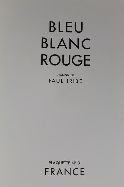 null NICOLAS (Établissements) - IRIBE Paul (1883-1935) 

Blanc et Rouge - Rose et...