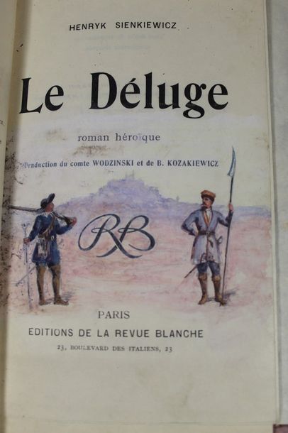 null SIENKIEWICZ (Henryk). Le Déluge. Roman historique. Paris, Éditions de la Revue...