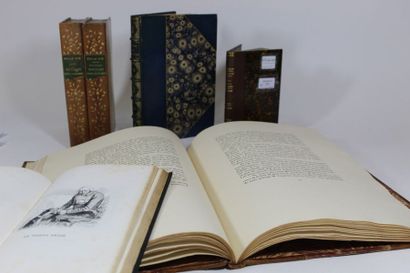 null Lot de livres anciens comprenant : 

- MARGUERITE Victor, J.-B. CARPEAUX 1827-1875....