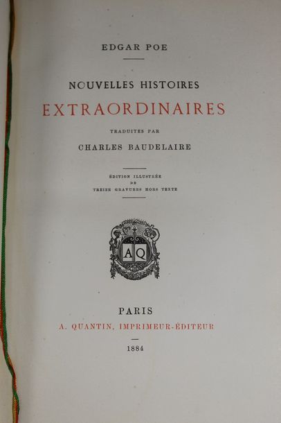 null Lot de livres anciens comprenant : 

- MARGUERITE Victor, J.-B. CARPEAUX 1827-1875....