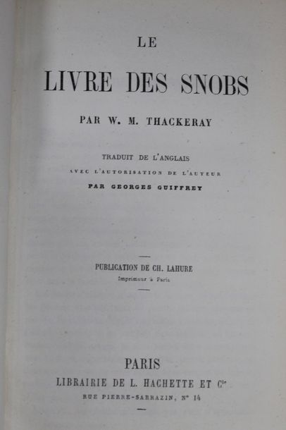 null Lot de livres anciens comprenant : 

- MARGUERITE Victor, J.-B. CARPEAUX 1827-1875....