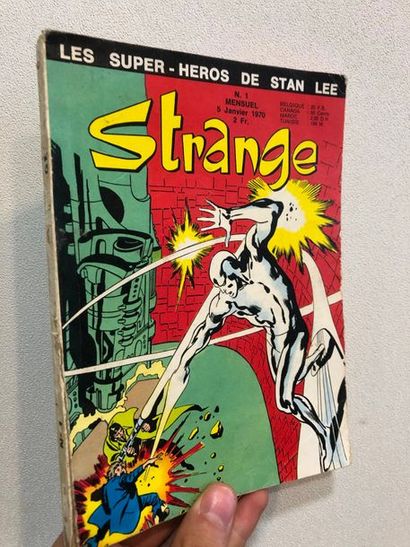 null COMIC
Strange les super héros de stan Lee, Strange n°1 5 janvier 1970 (Usures,...
