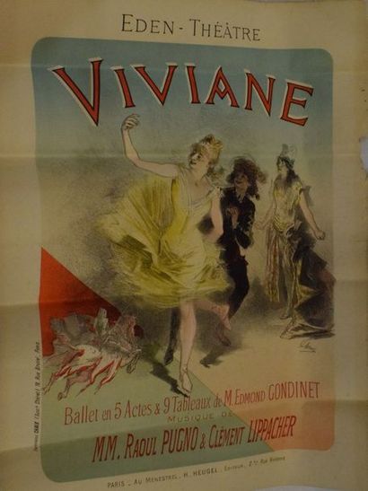 null Raoul PUGNO et Clément LIPPACHER, Viviane.

Ballet en 5 actes et 9 tableaux...