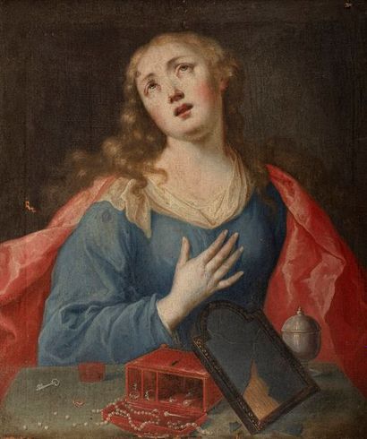 null ECOLE FRANCAISE Fin du XVIIe - début du XVIIIe siècle 



Marie - Madeleine...