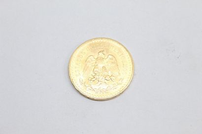 null Pièce en or jaune de 50 pesos (Mexique 1821-1947)

TTB à SUP. 

Poids : 41,6...