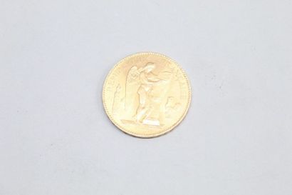 Pièce en or de 100 francs 