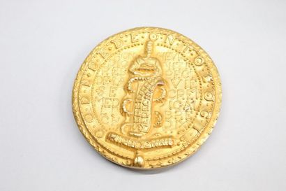 null Importante médaille en bronze doré serment d'Hippocrate

Avers : Hippocrate...