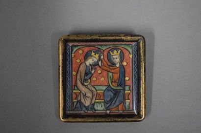 null Suzanne GAUTHIER (1948)

Couronnement de la vierge

Miniature en argent doré.

Arthus...