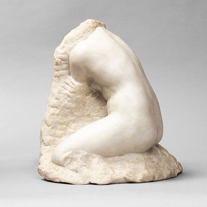 ADET Édouard ADET Édouard, 1887-1918
Fragment de baigneuse
sculpture en marbre blanc,...