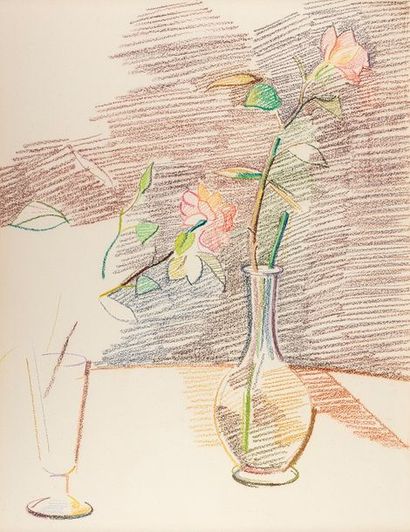 KIS Janos KIS Janos, 1932-2017

N°71

crayons gras de couleurs sur papier, signé...