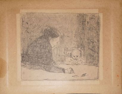 BONNARD Pierre BONNARD Pierre, 1867-1947

La grand-mère, 1895

lithographie en noir...