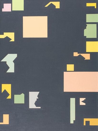 KIS Janos KIS Janos, 1932-2017

N°4

peinture sur toile, signée et titrée au dos

130x97,5...