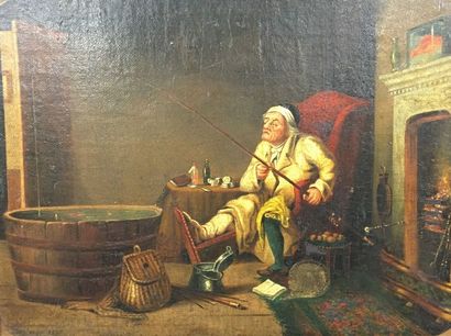 null DESPLACES H (XIXeme siècle)

le pêcheur fou, 1849

Huile sur toile marouflée...