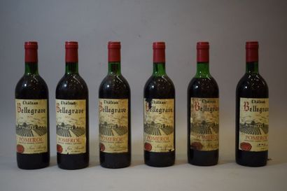 null 6 bouteilles 	CH.	BELLEGAVE, 	Pomerol 	1975	 (5 TLB, 1 MB) 	

