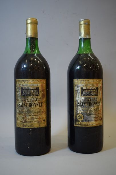 null 2 magnums 	CH.	SAINT BONNET, 	Médoc 	1978	 (ett, LB) 	

