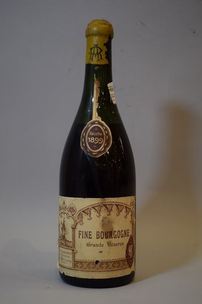null 1	 bouteille 	FINE BOURGOGNE, 	"Grande Réserve", 	A. Rodet 	1899	 (capsule la,...