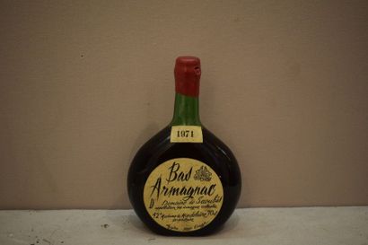 1	 bouteille 	BAS-ARMAGNAC 		Domaine de Saoubis...