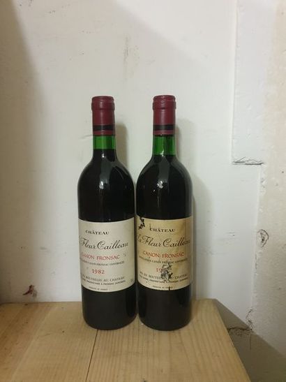 null 6 	bouteilles 	CH. 	LA FLEUR CAILLEAU, 	Canon-Fronsac 	1982	 (ela) 	

