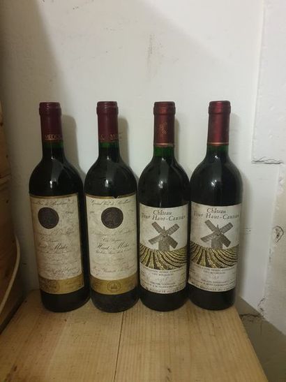 null Ensemble de 	8	 bouteilles 					

2	bouteilles 			Haut-Médoc 	1996	 (es) 	

1	...