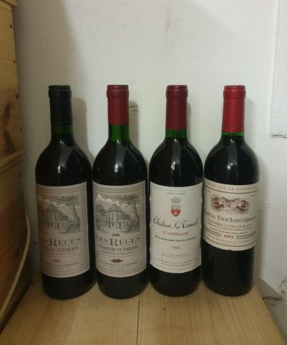 null 9 	bouteilles 	BORDEAUX 				 (Puisseguin, Blaye, St-Emilion) 	

