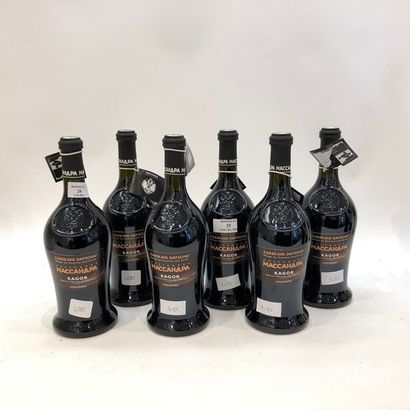 6 bouteilles KAGOR Massandra (Saperavi-Cabernet,...