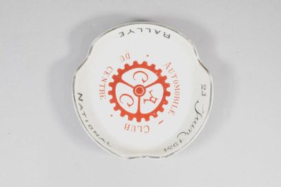 null AUTOMOBILE CLUB DU CENTRE - A.C.C. - Promotional porcelain ashtray for the National...