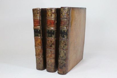 null MOUNTAIN The tests. London, J. Tonson & J. Watts 1724. 3 vols. Restored bit...