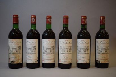 null 6 bouteilles VIEUX CH. LANDON, Médoc 1979 (ela, 1 tlB) 	

