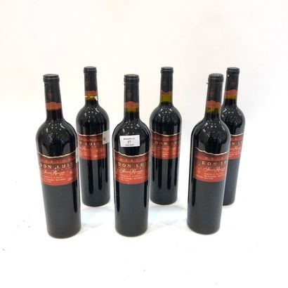 null 6 bouteilles MERLOT "Don Luis", Vinicola Cetto 2001 (Mexique) 