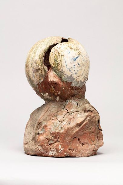 TULLIO Anita TULLIO Anita, 1935-2014

Exploded Sphere

terracotta partially patinated...