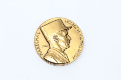 null Jean Vernon

Médaille en bronze à patine doré gravé du portrait du maréchal...