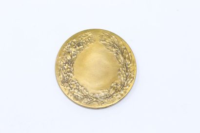 null A. Rivet

Médaille en bronze doré représentant Marianne. 

Signé. 

Poinçon...