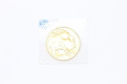 null Pièce en or de 50 dollars "American Buffalo" (2015). (sous blister)

SUP.

Poids...