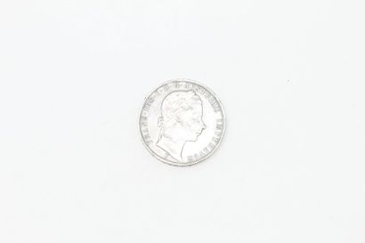 AUTRICHE - Pièce en argent de 1 florin Franz...