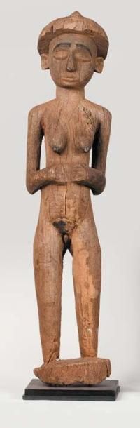 null Statue PENDE (République Démocratique du Congo) Ancienne statue faitière. Patine...