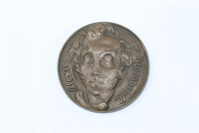 null Médaille en bronze de la Monnaie de Paris. 

Avers : portrait de face d'Alexis...