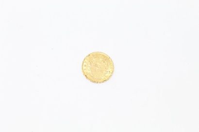 null Pièce en or de 20 francs Napoléon III, tête laurée. 1869 BB. 

TTB à SUP. 

Poids...