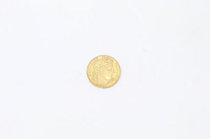 Pièce en or de 20 francs Cérès IIème République,...