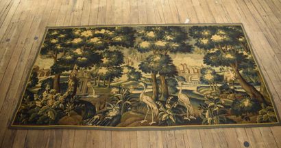 null Panneau de tapisserie d'Aubusson fin XVIIème début XVIIIème (France) 

Tapisserie...