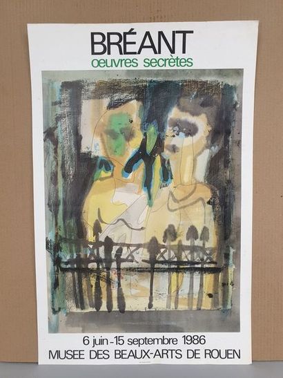 null BREANT Jean (1922-1984)

Lot d'affiches d'expositions ainsi que diverses estampes...